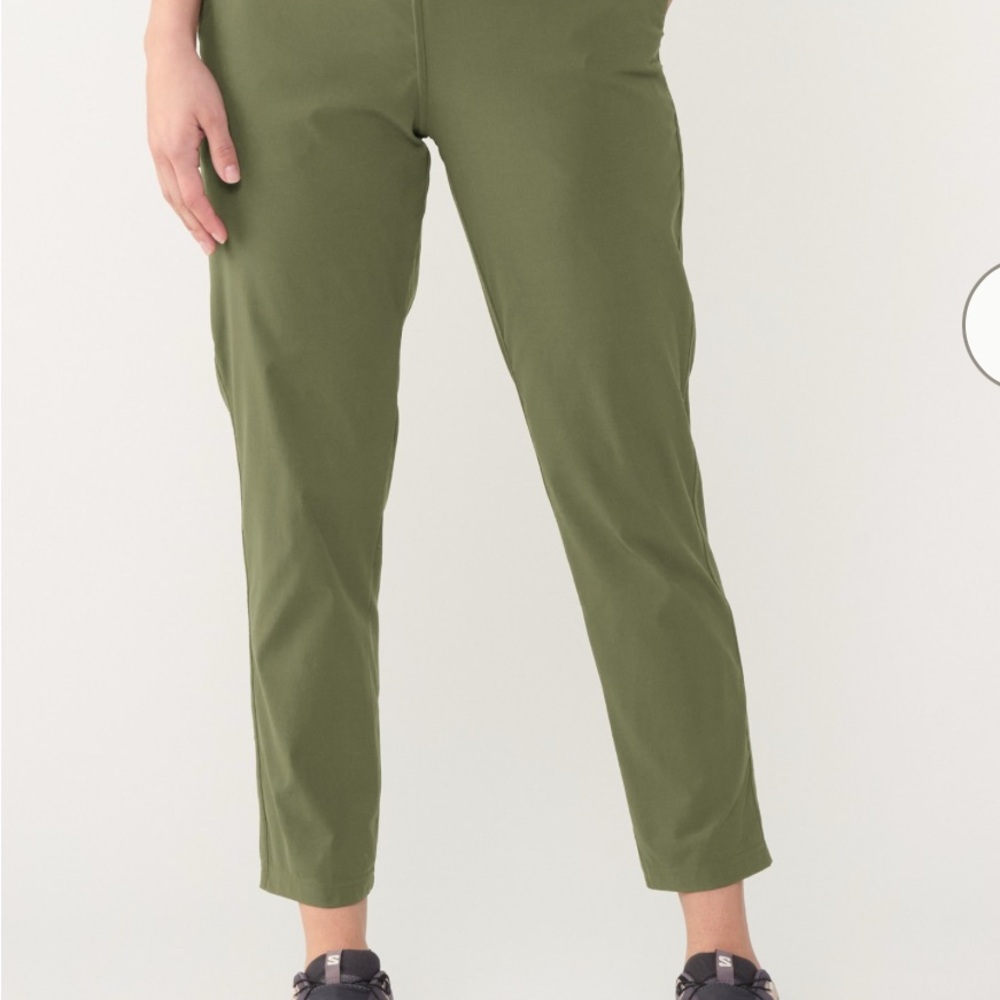 Mountain Hardwear Olive Green Dynama Ankle Women's Pants Size M